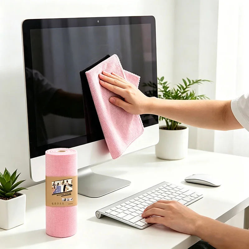 Reusable microfibre cleaning cloths-20 pcs