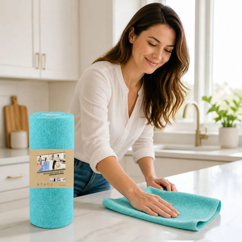 Reusable microfibre cleaning cloths-20 pcs
